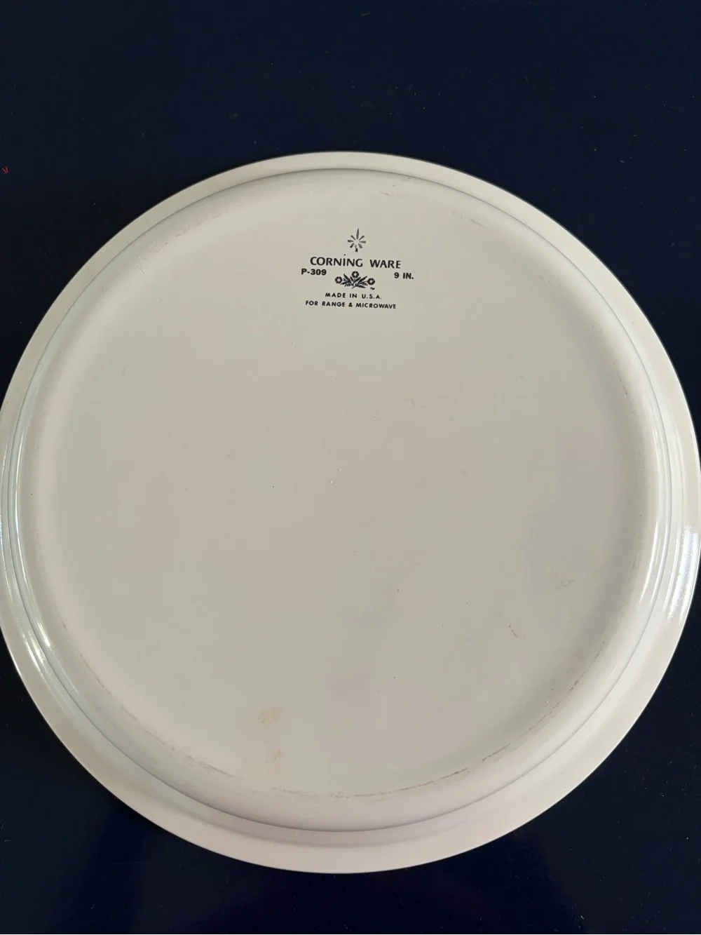 Vintage 1970's Corning Ware P-309 Blue Cornflower Ovenware Pair